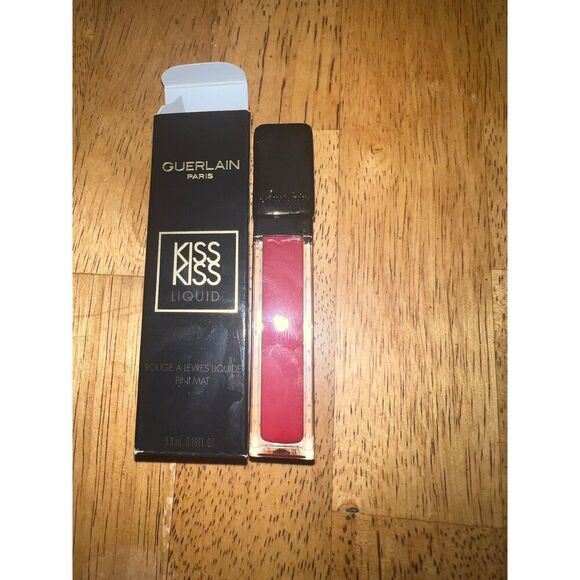 Guerlain Kiss Kiss Red Liquid Lipstick L321 Madame Matte - Picture 2 of 5